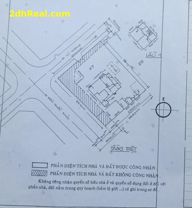 Bán nhà mặt tiền số 27 Tú Xương, phường 7, quận 3, Tp.HCM