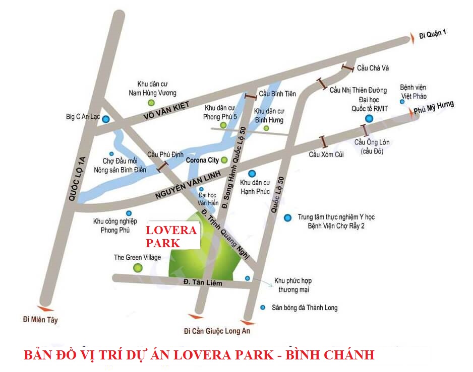 Nhà phố Lovera Park | Bán dự án Bình Chánh