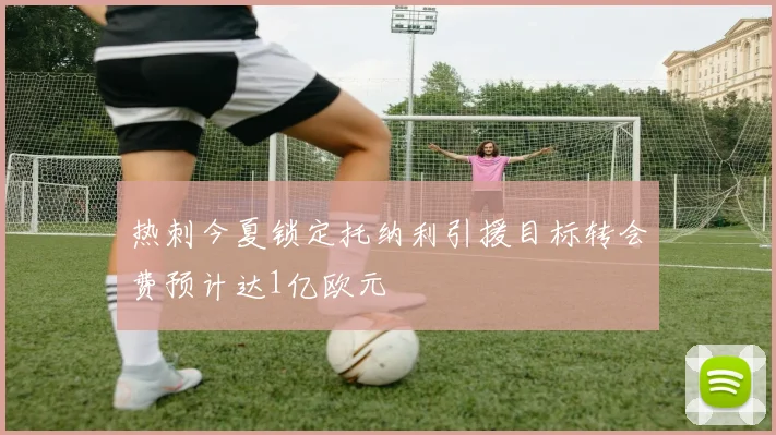 热刺今夏锁定托纳利引援目标转会费预计达1亿欧元